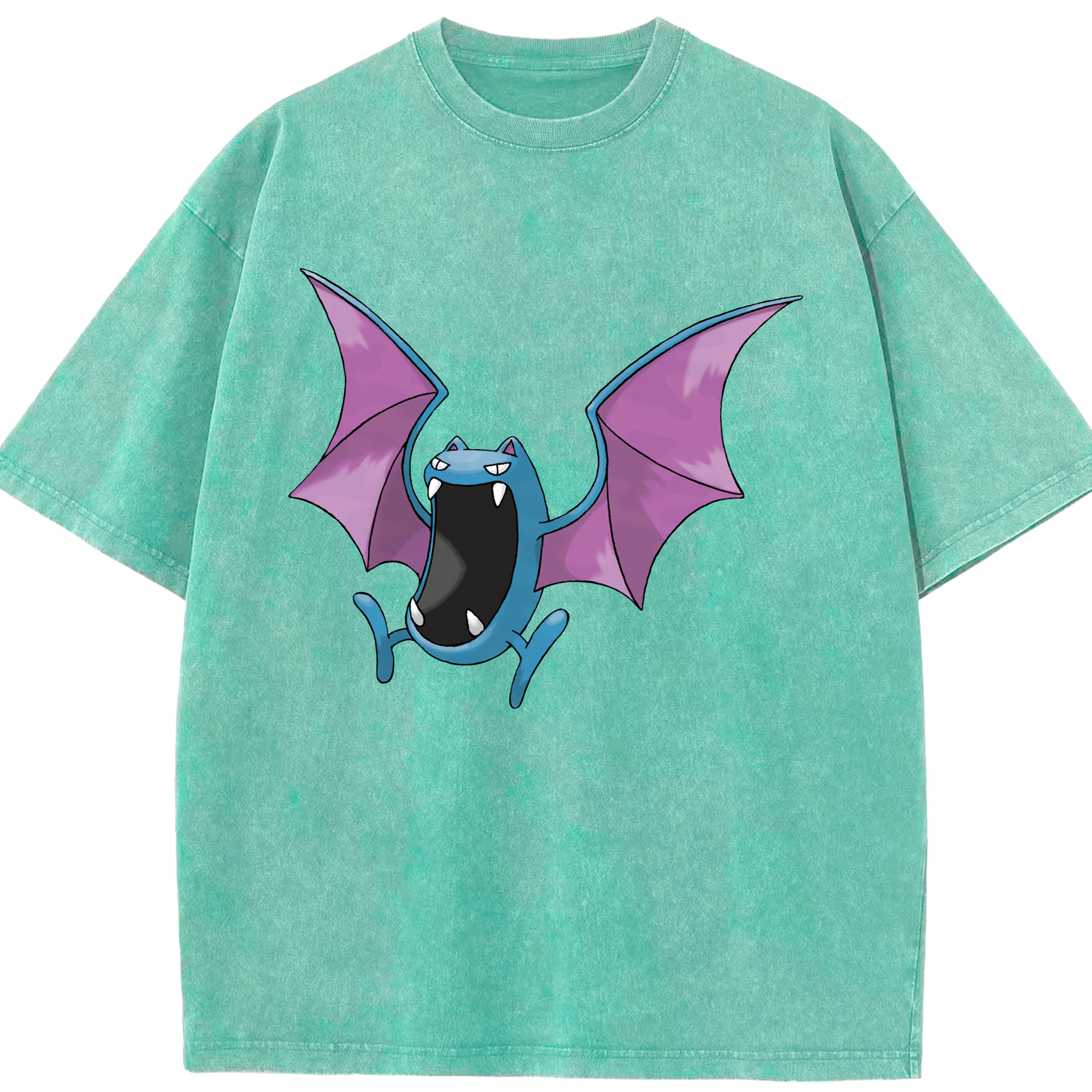 （画像用） ポケットモンスター Pokémon 綿100% ヴィンテージ風 半袖Tシャツ（フロントプリント）